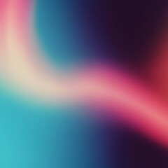 Fototapeta premium 4K Beautiful color gradient background with noise. Abstract pastel holographic blurred grainy gradient banner background texture Colorful digital grain soft noise effect Nostalgia, vintage, retro