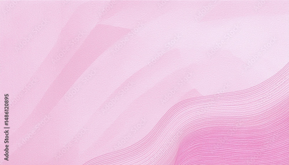 Poster soft pink abstract wave texture with fluid lines and gradient layers for web background, branding, print, or modern minimalist design

