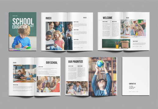 School Education Brochure Design