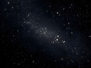 Naklejka premium Stunning Celestial Panorama A Deep-Space Galaxy Image