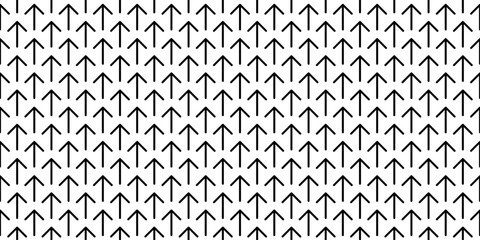 Seamless geometric pattern with arrows. Abstract background.