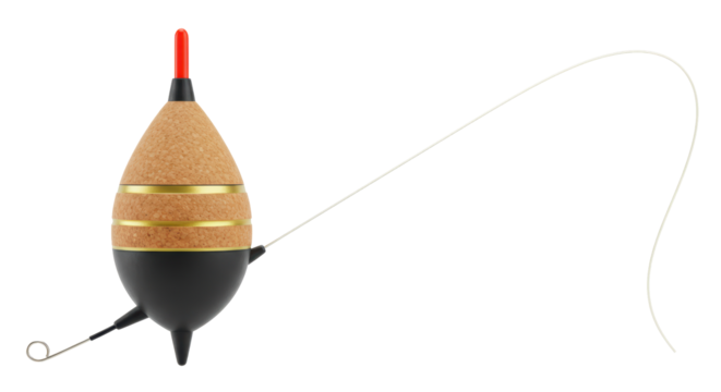 Isolated Fishing Float