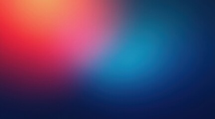 Abstract colorful gradient background red blue
