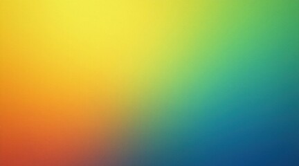 Obraz premium Vibrant gradient background yellow green blue orange