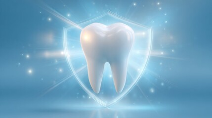 Protected tooth graphic