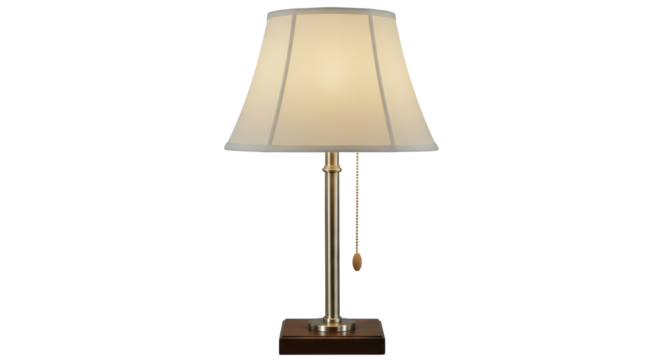 Isolated Classic Table Lamp