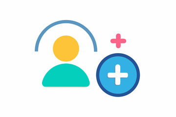 user profile icon with circle head