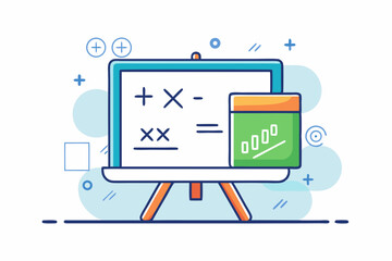 whiteboard math physics icon