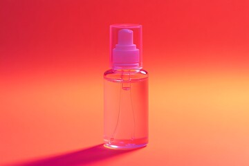 Serum bottle beauty product stylish design