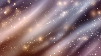Obraz premium A mesmerizing abstract background featuring a gradient of warm and cool colors with sparkling light effects.