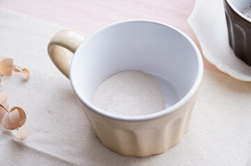 粉末の紅茶オレ