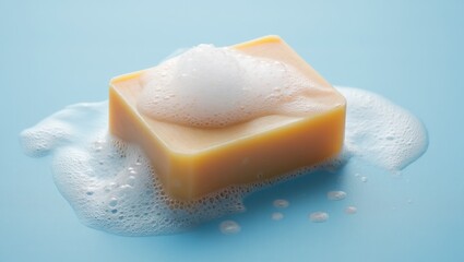 Bar of Soap with Foam
