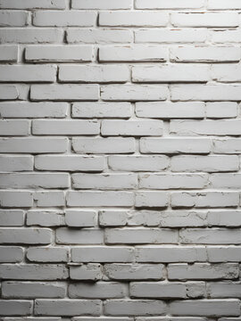 Close-up of white brick wall with texture variations, rustication effects, architectural details, distressed walls.