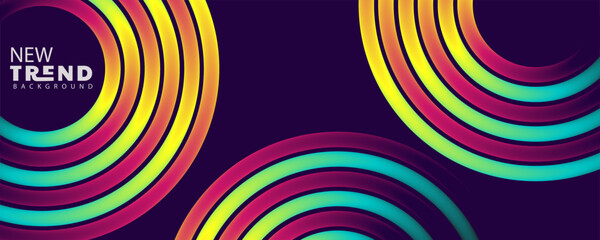 abstract design background, Abstract orange and red gradient geometric shape circle background. Modern futuristic background. Can be use for landing page, book covers, brochures, flyers, magazines