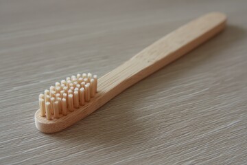 wooden comb and brush