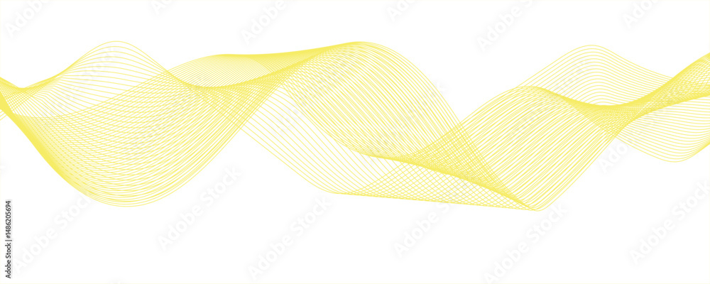 Poster abstract blend wave lines and technology background.vector abstract colorful flowing wave lines isol