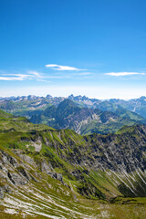 Allgau Alps, Oberstdorf, Allgau Alps, Bavaria, Germany, Europe.