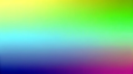 Vibrant Gradient Background with Yellow, Green, Blue, and Purple Tones