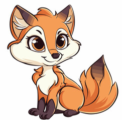 Obraz premium vector illustration of a cat