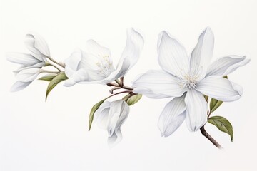 White flower blossom petal plant.