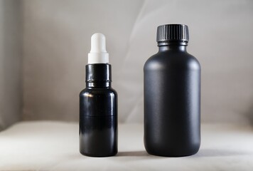 black-dropper-bottle-cosmetic-packaging-essential-oil-containers-beauty
