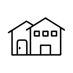 House Icon Representing Property or Home and Residential Living