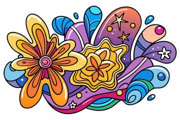 Obraz premium abstract background with circles