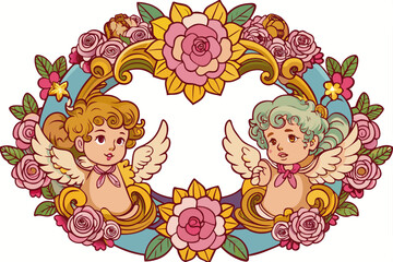 fairy with flower