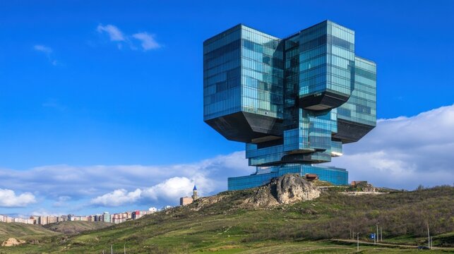 The Striking Architecture of the Khazar University Campus