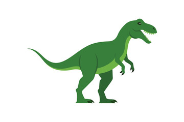 Tyrannosaurus Rex Dinosaur Vector Art Illustration 