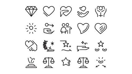 Hand drawn icon set featuring Easter food and celebration sketches