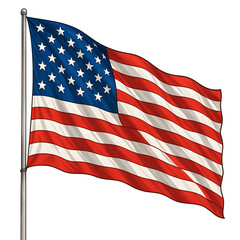 Fototapeta premium flag of usa