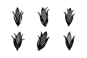 3D Corn Clipart with Realistic Look