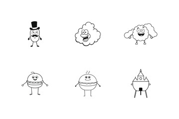 vector illustration of an angel with a cross