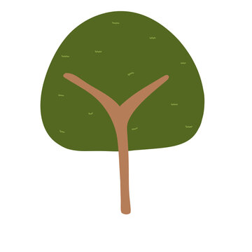 green tree