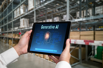 Generative AI virtual assistant tools for prompt engineer and user for ease of engage artificial intelligence AI technology help people to work with generative AI functions by prompting the AI snugly