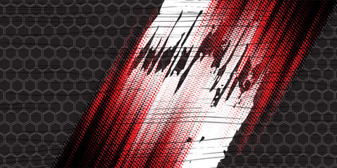 Abstract silver cyber red light power black blank space technology futuristic style design modern background vector, eps10.