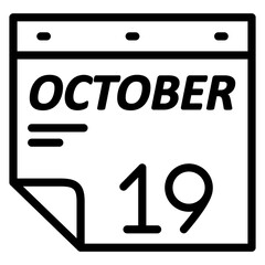 October Icon