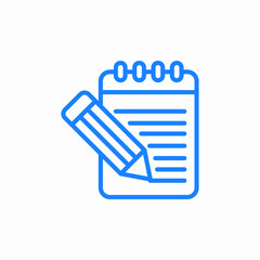 draft document icon sign vector