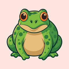 green frog cartoon