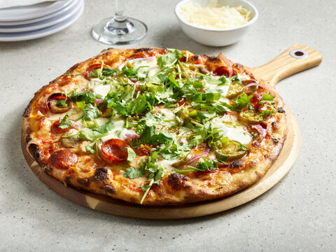 Mexican pizza