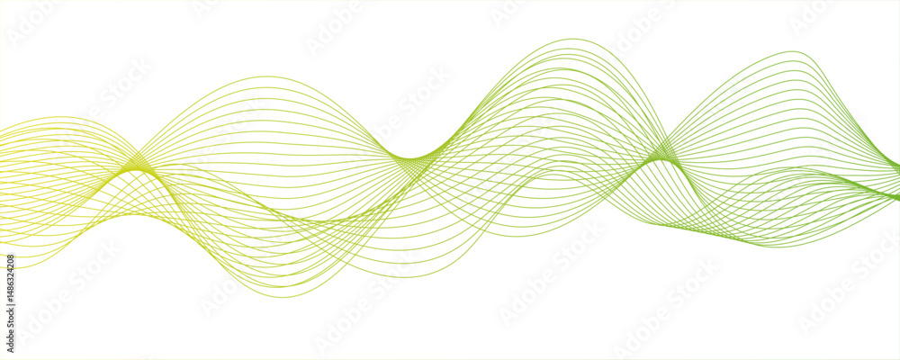 Poster abstract vector line isolated flow stripe lemon music and speed line beautiful digital gradient text
