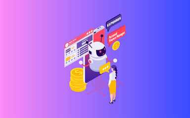 chatbot-messenger-ai-applications-isometric-set-with-personal-time-finance-business-manager-bot-05