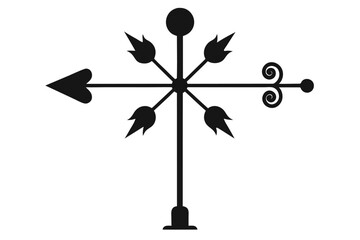decorative-anemometer-silhuette---vector-art-illus.eps