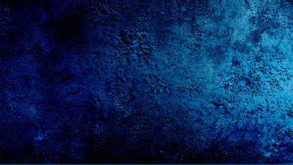 Abstract dark blue grunge texture background, Deep blue grunge textured backdrop featuring rich dark blue hues with light blue variations creating an abstract atmospheric effect.