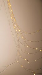A web of golden light weaving through deep space, representing creativity, connections, and career growth.3