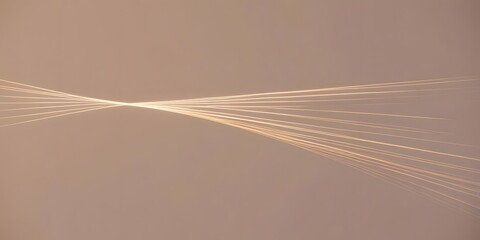A web of golden light weaving through deep space, representing creativity, connections, and career growth.14