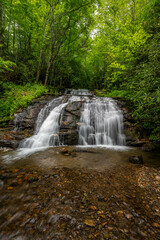 Obraz premium waterfall near Franklin and Highlands, NC