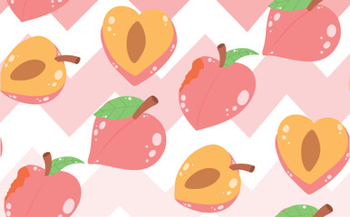 Fototapeta premium Pastel Peachy Background – Fresh Summer Look