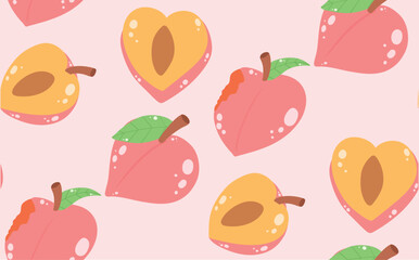 Pastel Peachy Background – Fresh Summer Look